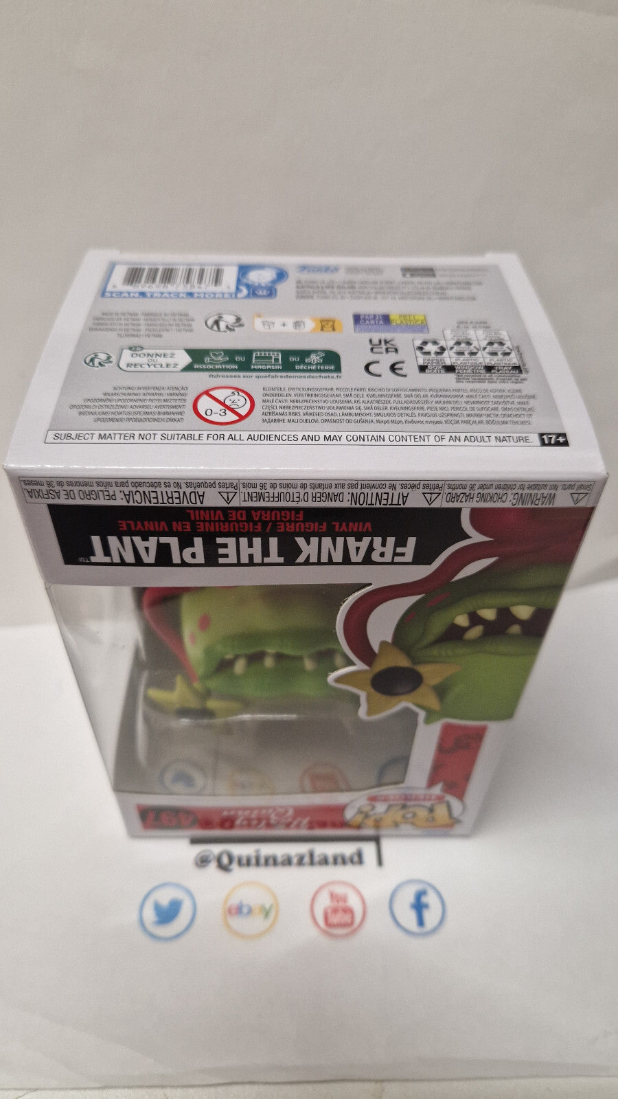 Funko Pop! HARLEY QUINN ANIMATED SERIES POP Heroes N° 497 Frank the Plant (F3)