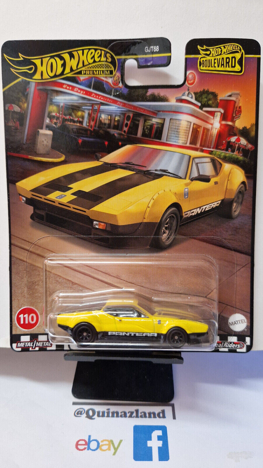 Hot Wheels Boulevard DE TOMASO PANTERA GRUPPO 4 (NG09)