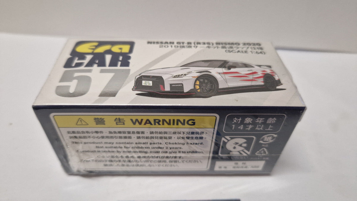 Era 1/64 2020 Nissan GT-R Nismo, white/red (NP26)