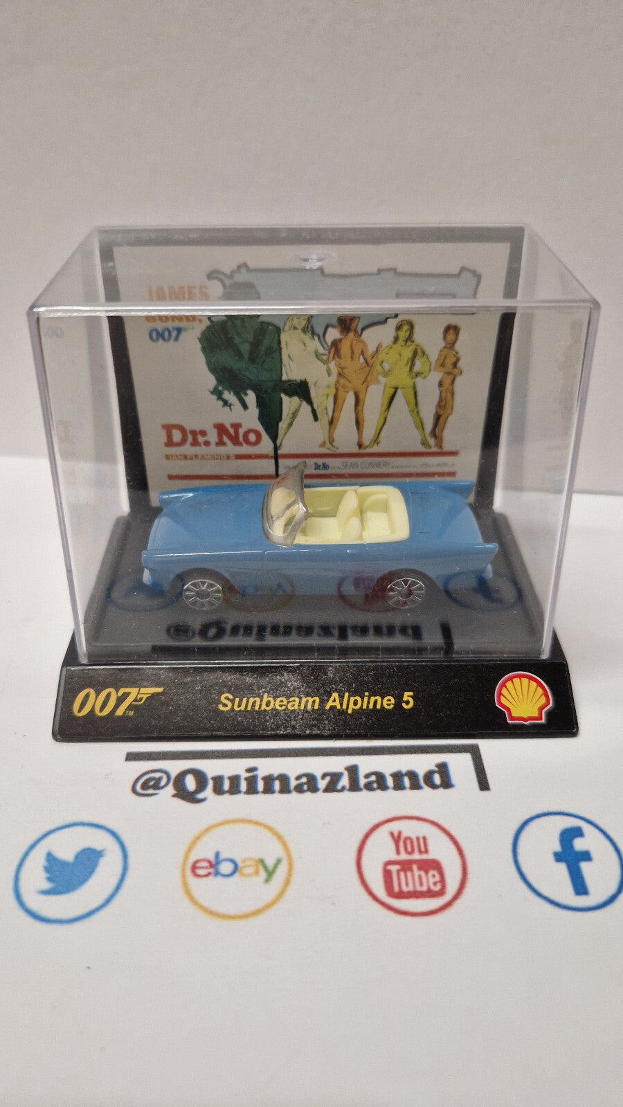Promo Shell James Bond 007 dr. no Sunbeam alpine 5 (NP17)