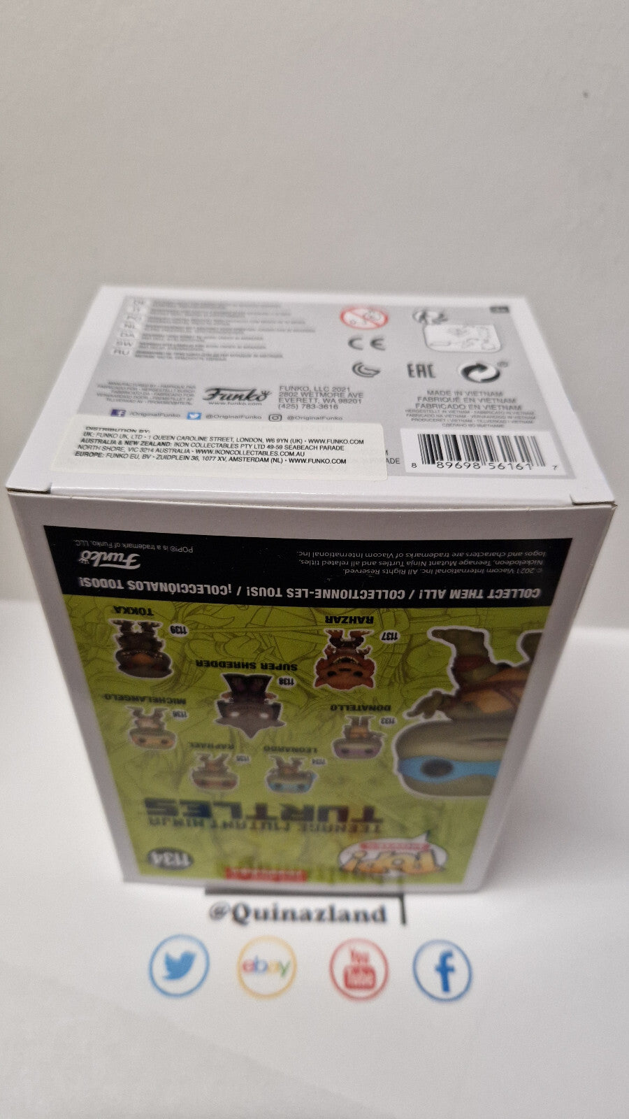 Funko Pop! Nickelodeon teenage mutant Ninja Turtles Leonardo #1134 (F43)