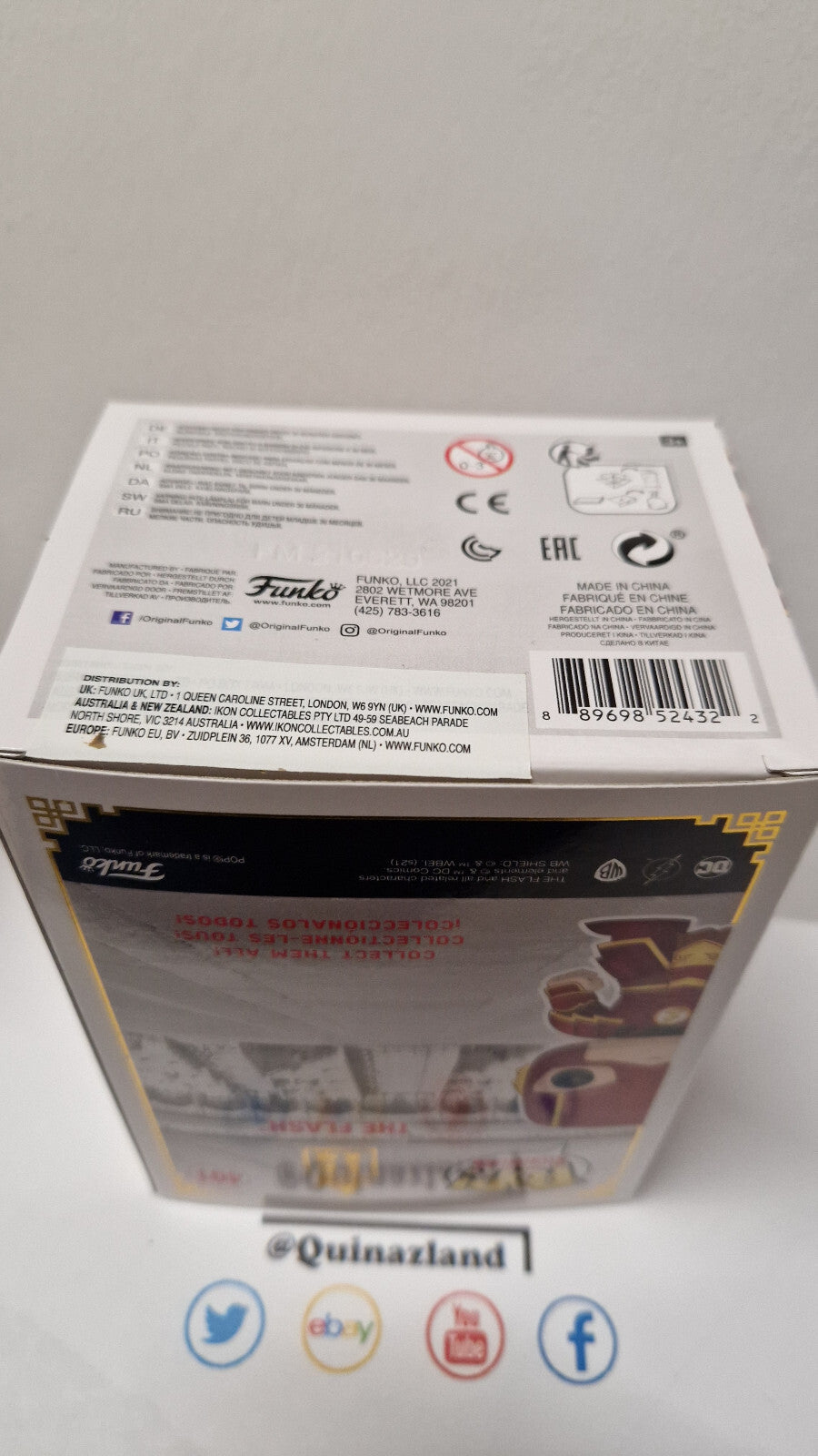 Funko Pop! Dc comics  #401 the flash  (F38)
