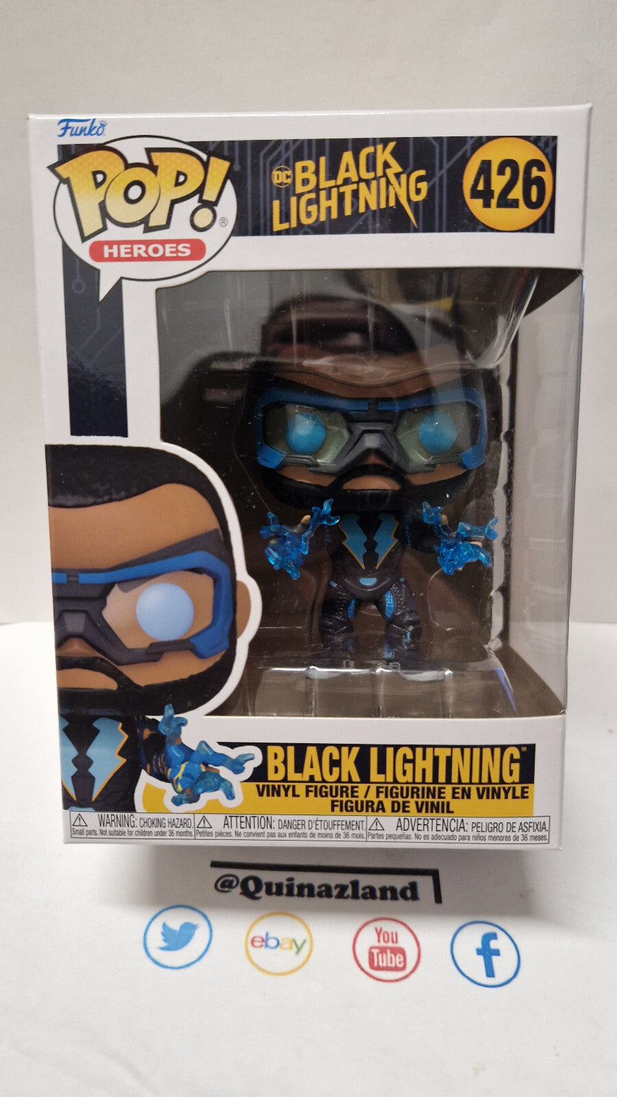 Funko Pop! DC BLACK LIGHTNING  #426 (FU02)