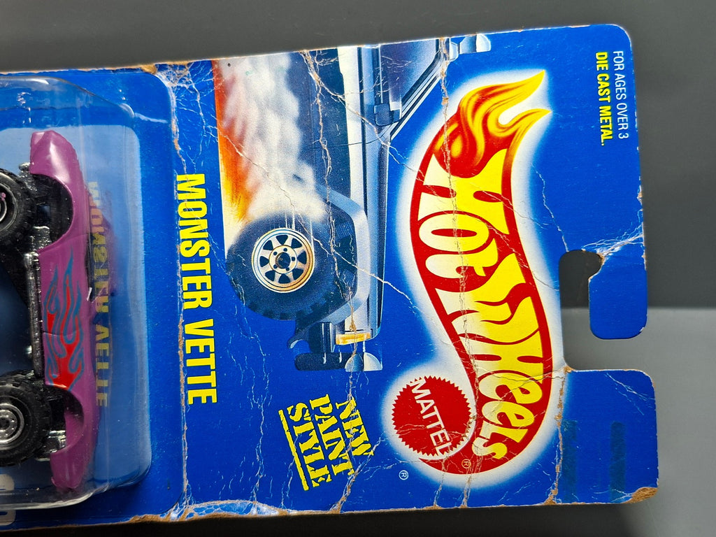 Hot Wheels Monster cette version CT 1990-039 ⚠️ Blister endommagé (CP04)