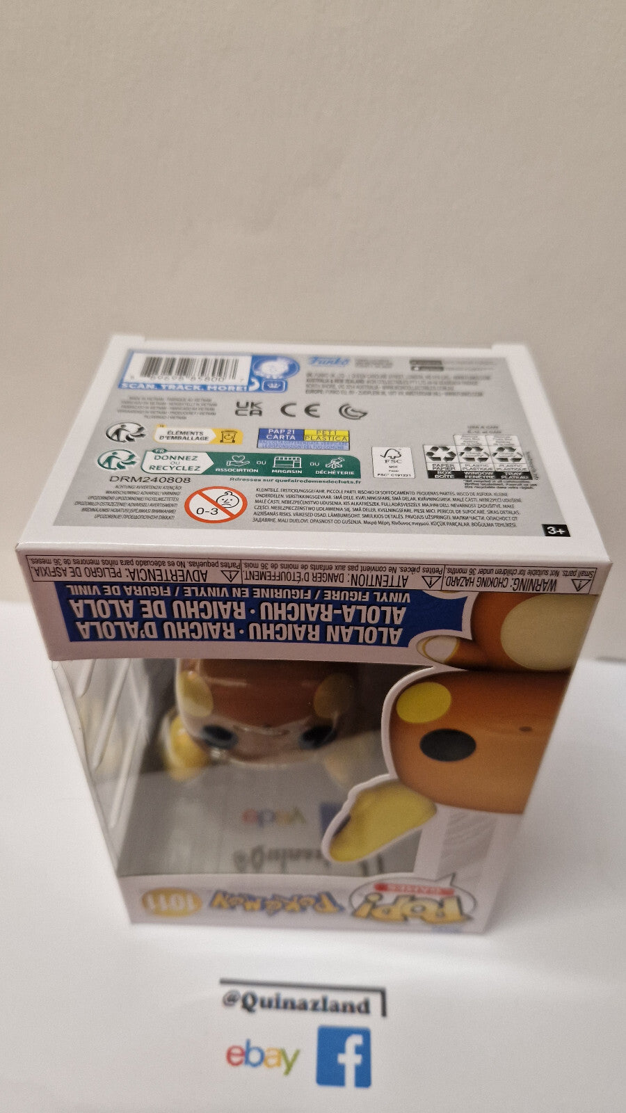 Funko Pop!  Pokemon Pop Games N° 1011 Raichu  (F51)