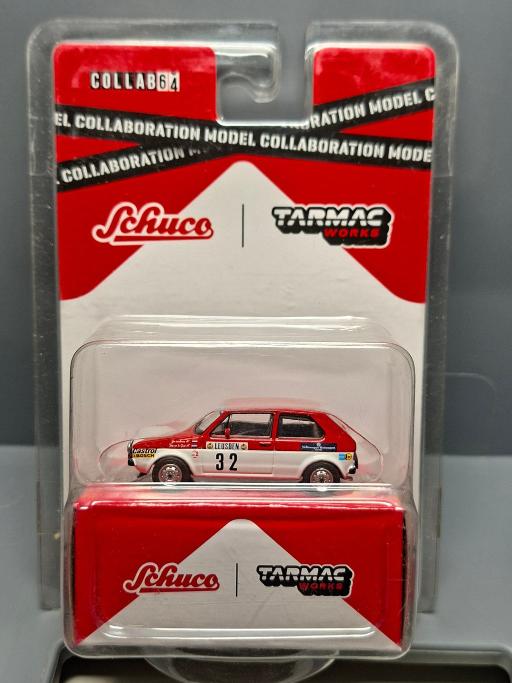 Tarmac collaboration schuco Volkswagen Golf GTi Rally Monte Carlo 1980 (CP11)