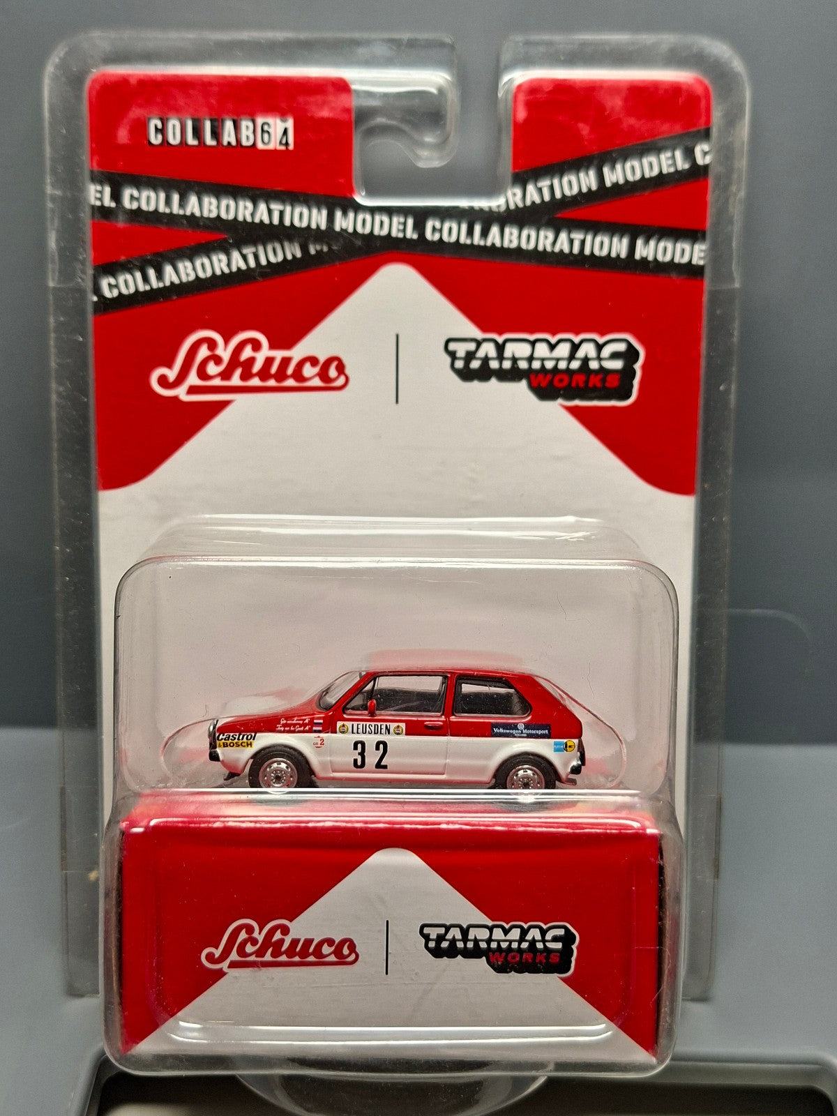 Tarmac collaboration schuco Volkswagen Golf GTi Rally Monte Carlo 1980 (CP11)