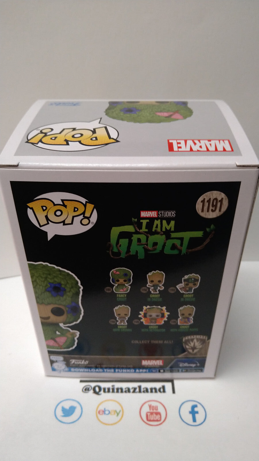 Funko Pop! I AM GROOT N° 1191 Groot (Marie Hair) (FU20)