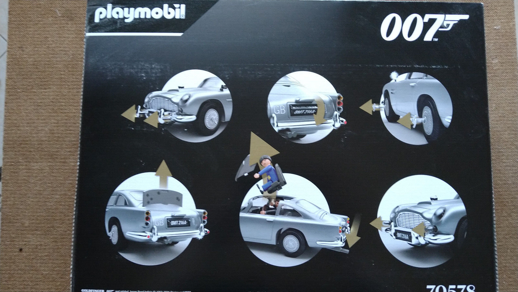 Playmobil 70578 James Bond Aston Martin DB5 Edition Goldfinger