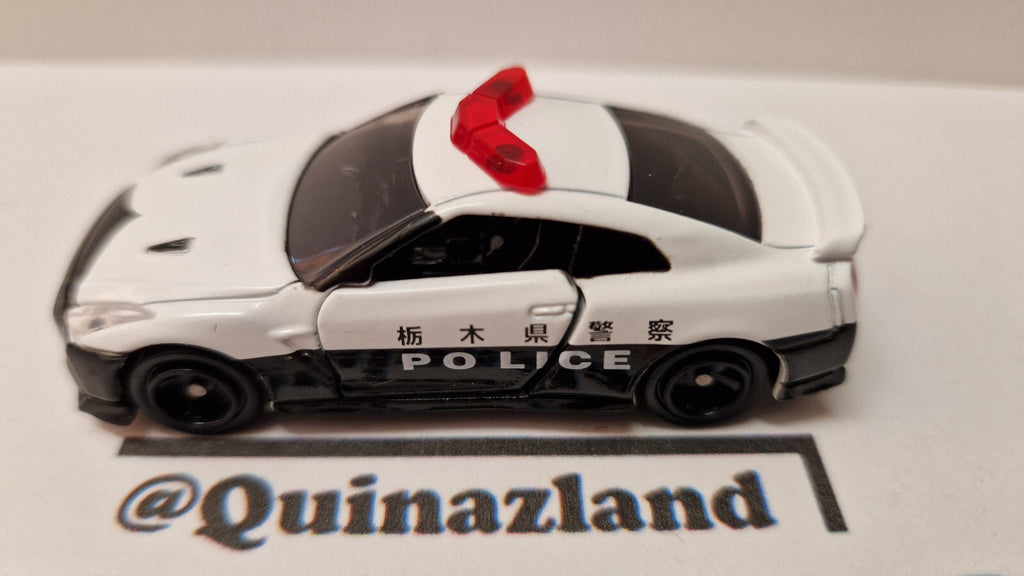 Tomica 2018 regular Nissan gt-r police car 1/62 (CP08)