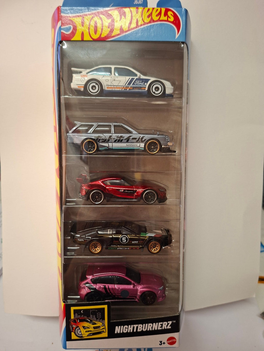 Hot Wheels 2025 multipack nightburnerz Ford Nissan Subaru Toyota  (C4)