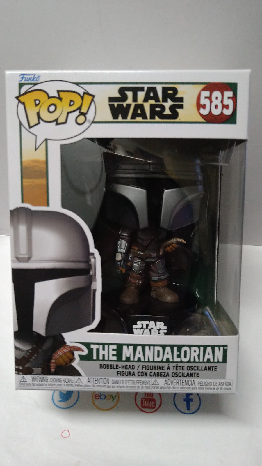 Funko Pop! Star Wars N° 585 The Mandalorian  (F23)