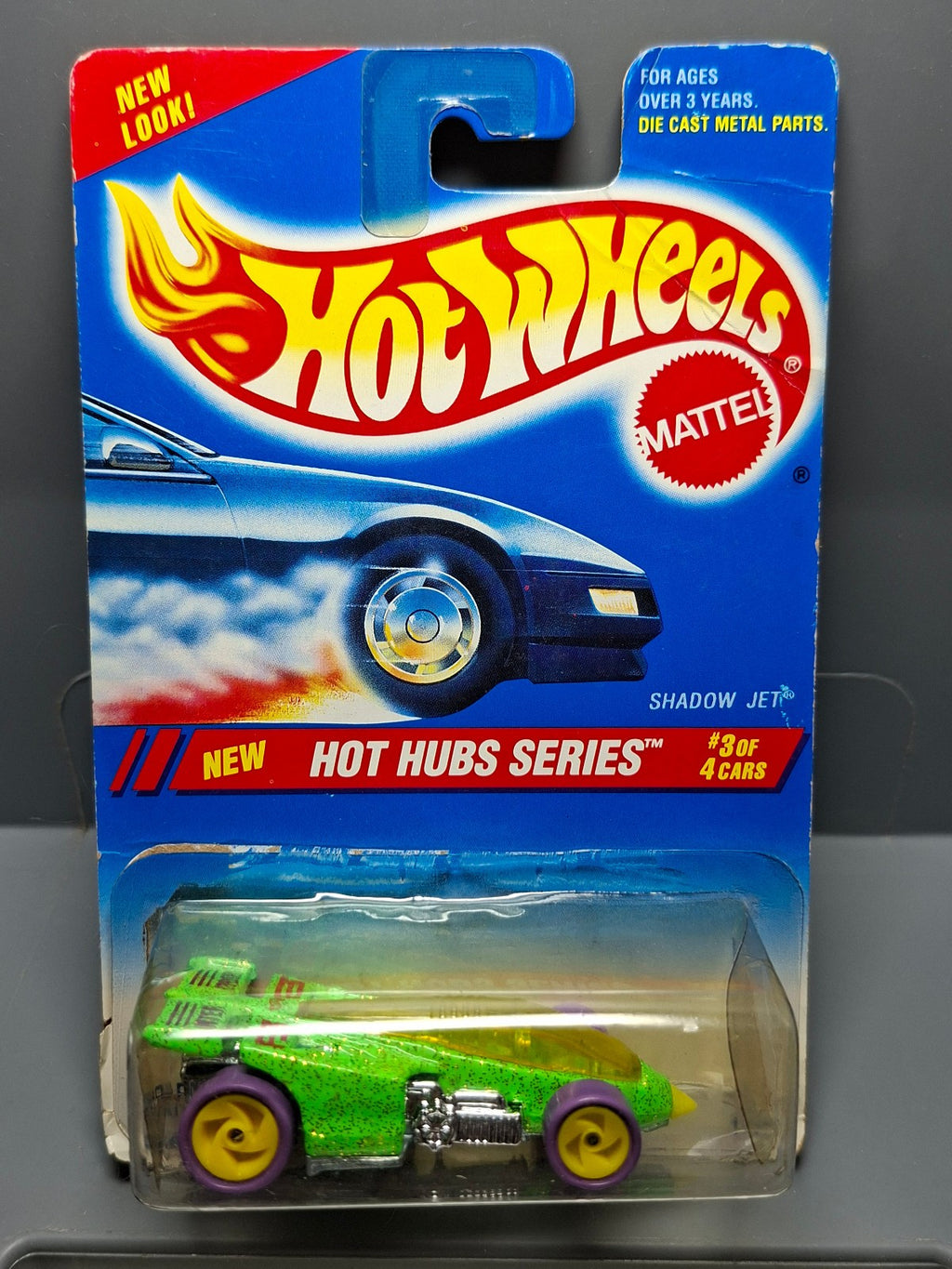 hot wheels  Shadow Jet 1995-310 bulle décollée (CP17)