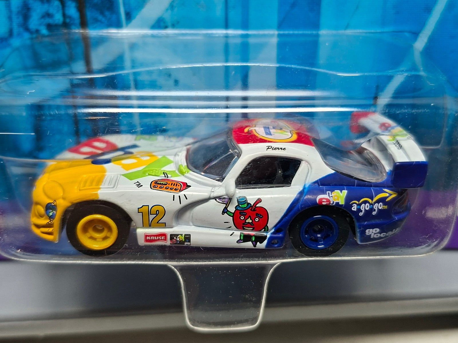 Johnny Lightning 1999 .com racers  Dodge viper gts ebay (NG63)