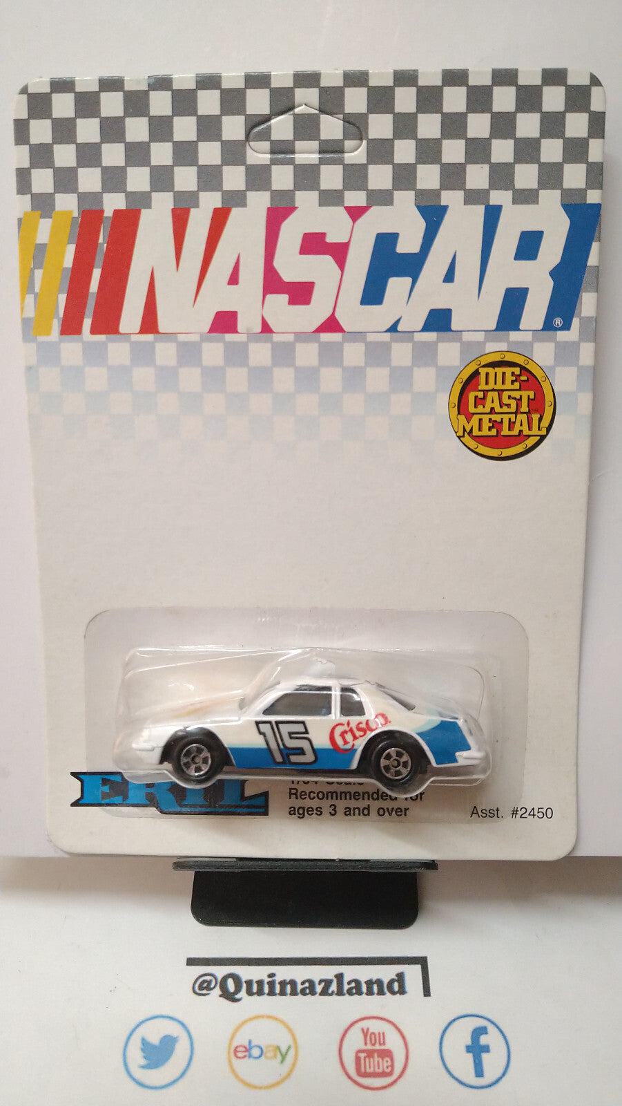 ERTL  1988 Nascar Ford thunderbird crisco   (NG81)