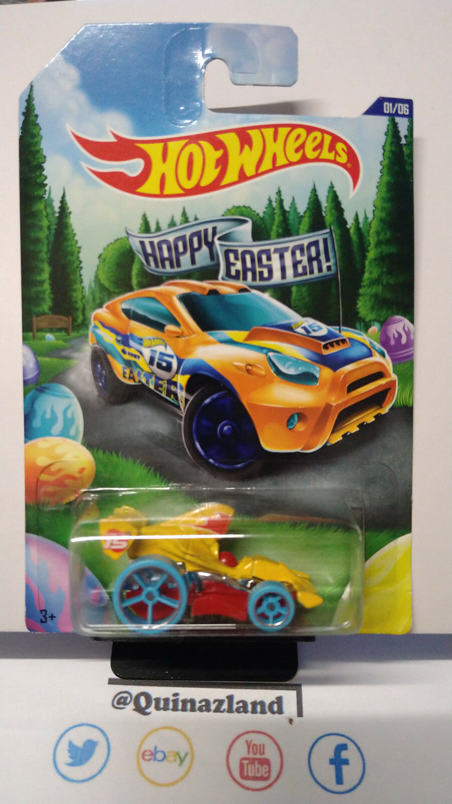 Hot Wheels Happy Easter Tarmac Attack (NP18)