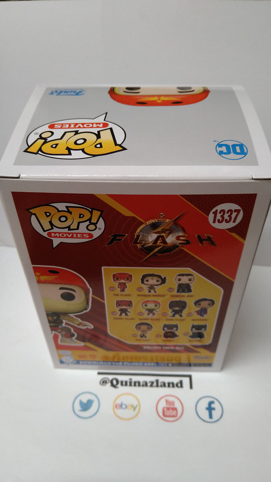 Funko Pop! FLASH MOVIE  N° 1337 Barry Allen (F4)