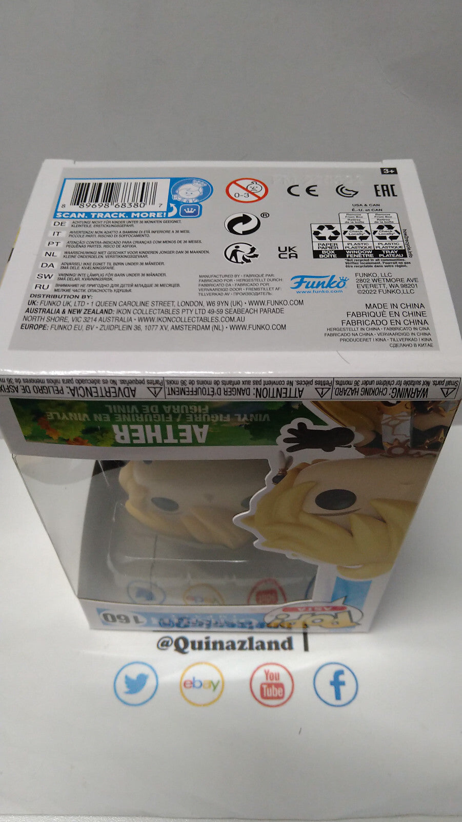 Funko Pop! GENSHIN IMPACT 160 Aether (F3)