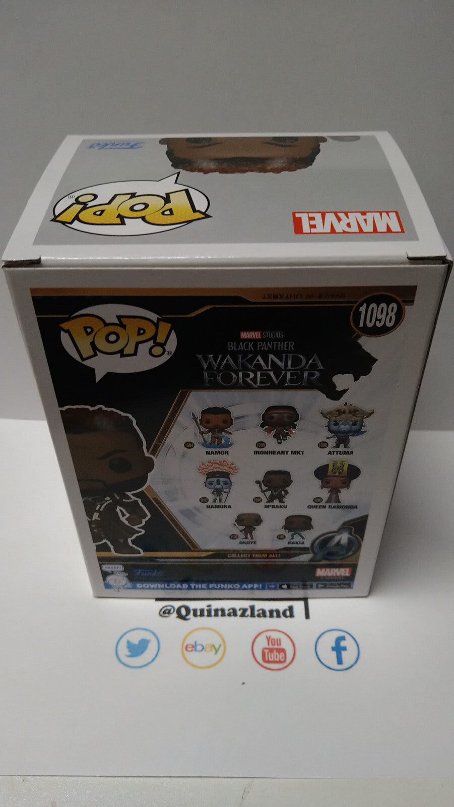 Funko Pop! BLACK PANTHER WAKANDA FOREVER 1098 M'Baku  (FU18)