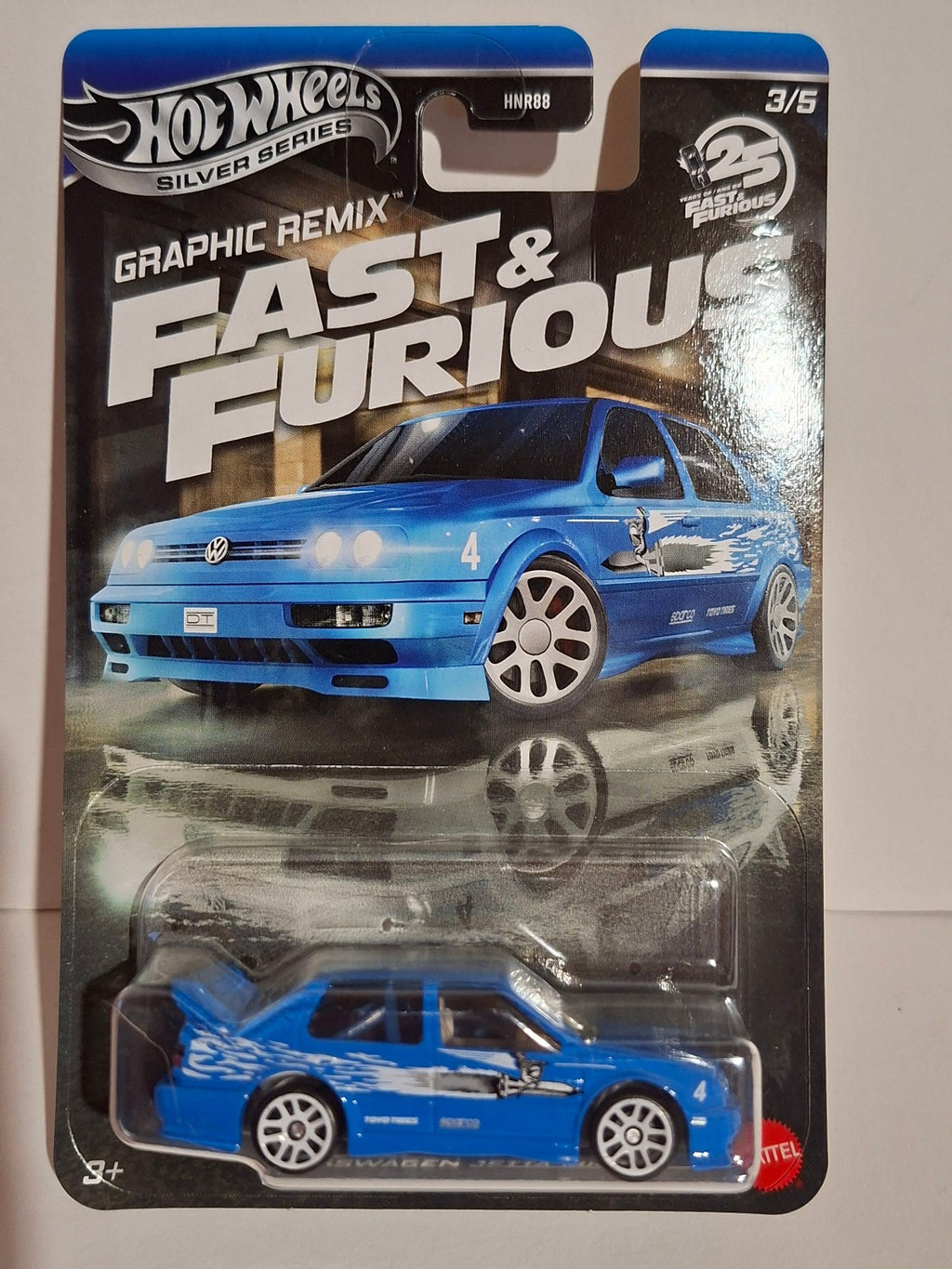 Hot Wheels Fast Furious Graphic Remix Volkswagen Jetta MK3  (NP36)