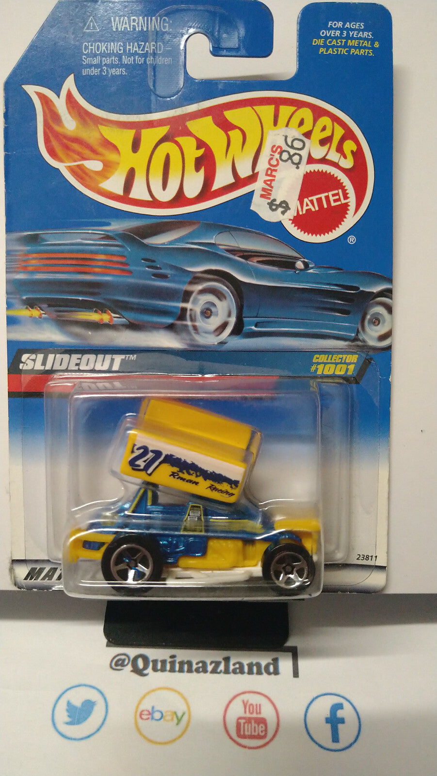 Hot Wheels Slideout Collector 1001 (NP21)