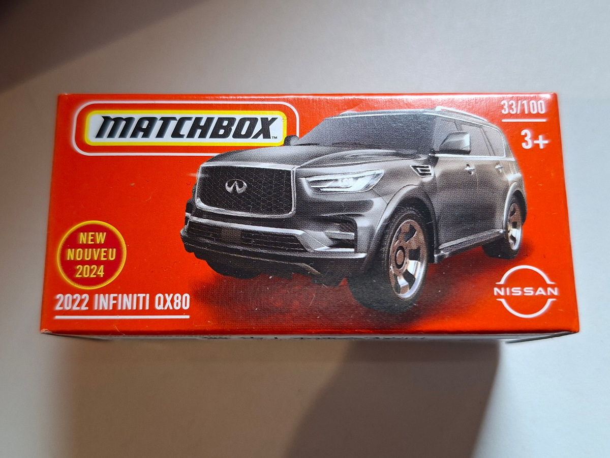 Matchbox 2022 infiniti QX80 33/100 (NP28)
