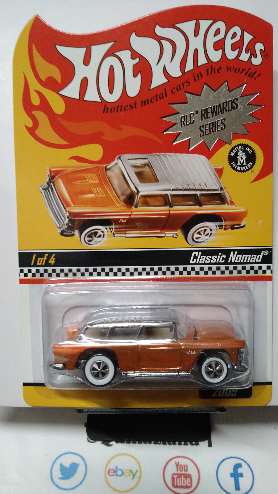Hot Wheels  2009 RLC limitée à 5972 exemplaires  Classic nomad     (CP13)