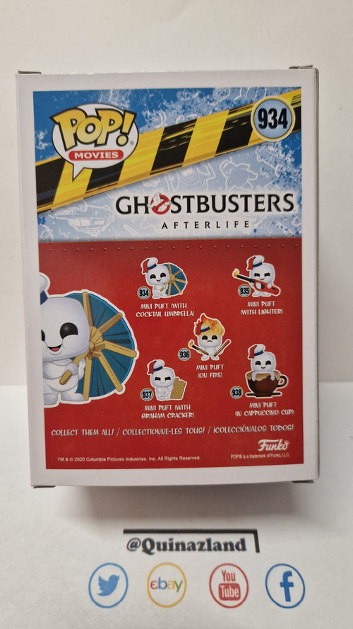 Funko Pop! GHOSTBUSTERS Afterlife 934 Mini Puft Cocktail (FU20)