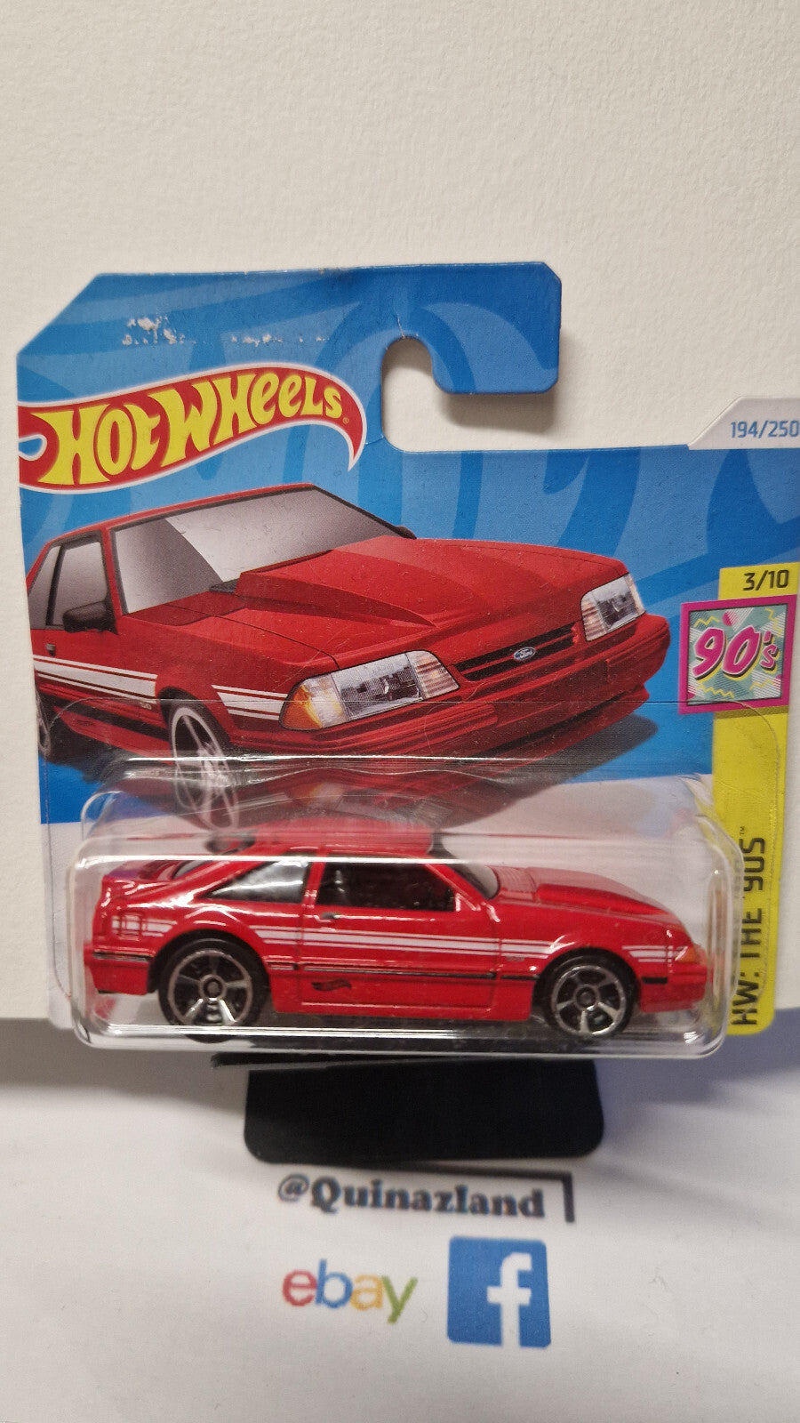 Hot Wheels 92 Ford mustang 2024-194 (NP24)