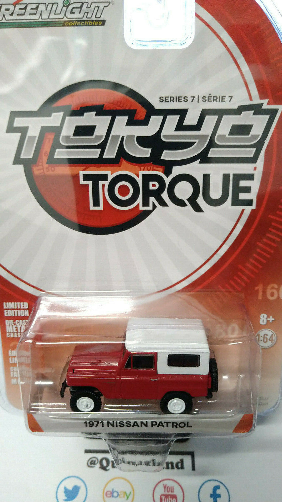 Greenlight Tokyo Torque 1971 Nissan Patrol (NG68)