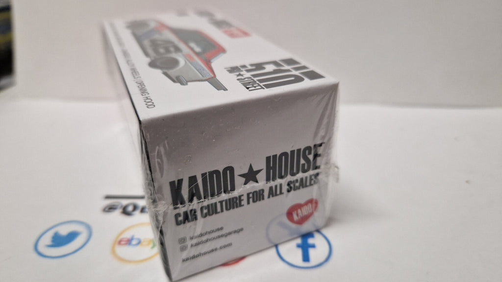 Mini GT Kaido House Datsun 510 Pro Street BRE510 V2 #46 8 spoke  N°006 (NP31)