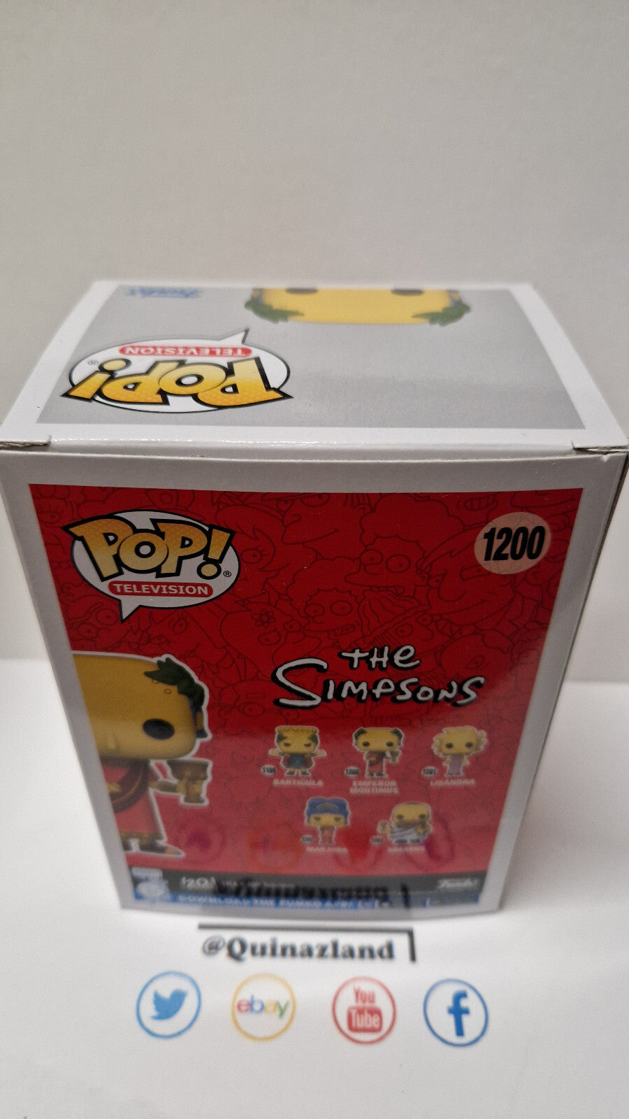 Funko Pop! The Simpsons #1200 Emperor Montimus (F44)