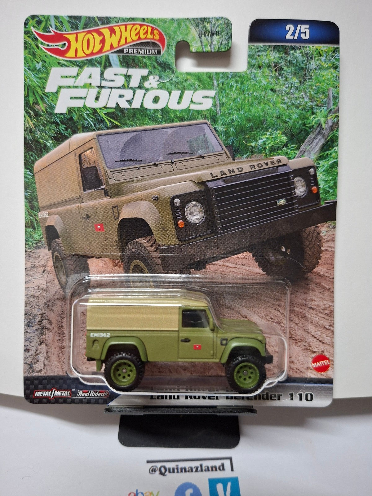 Hot Wheels Fast & Furious LAND ROVER DEFENDER 110 (NG02)