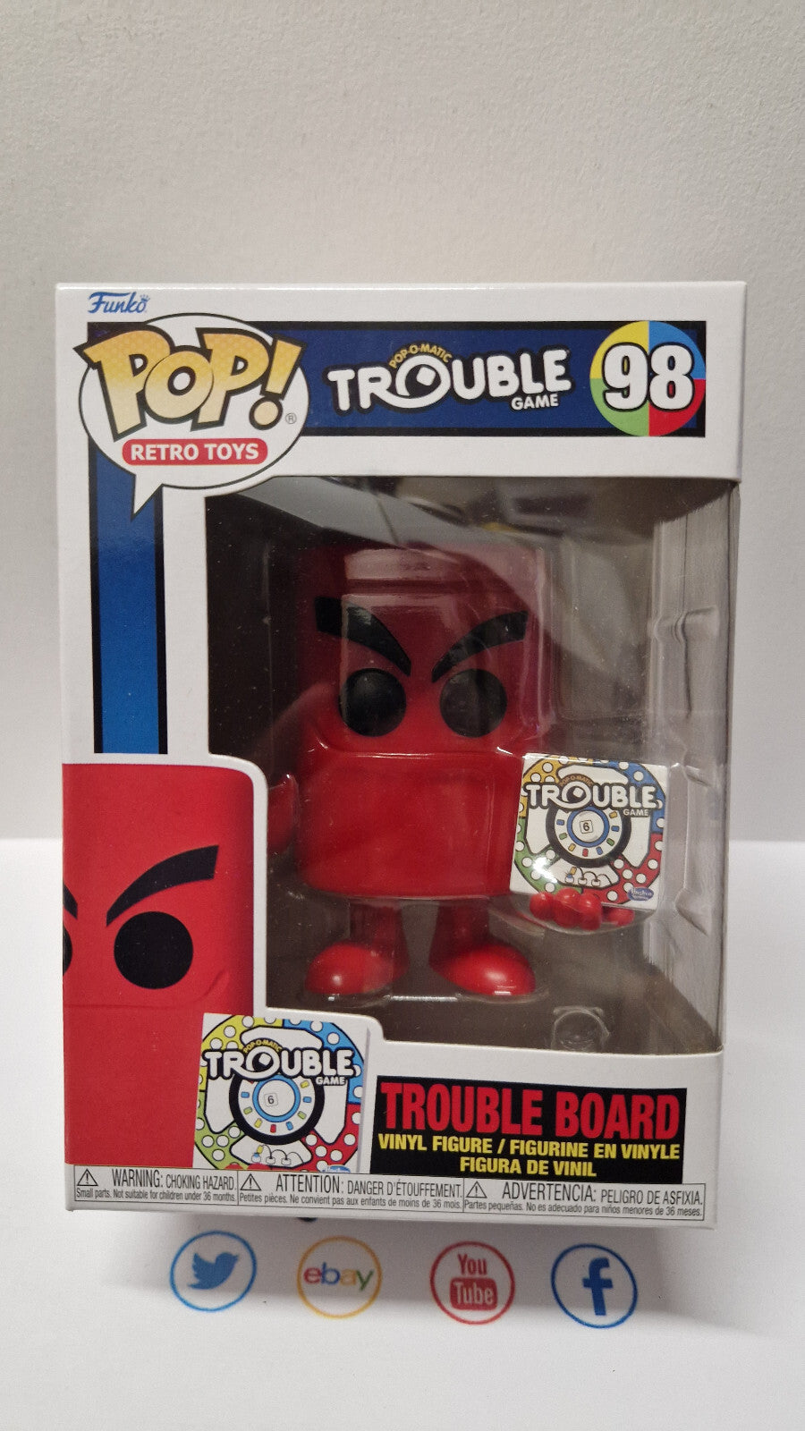 Funko Pop! Retro Toys #98 Trouble Board (F26)