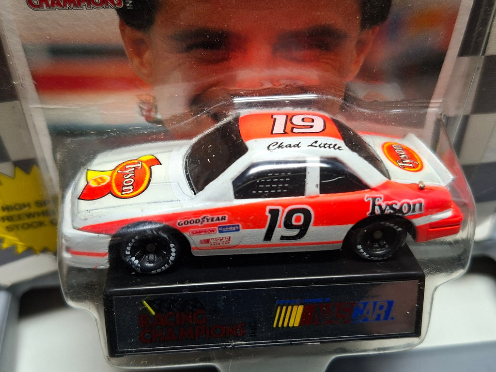 Racing Champions Stock car  Ford thunderbird chad little  #19 (NG12)
