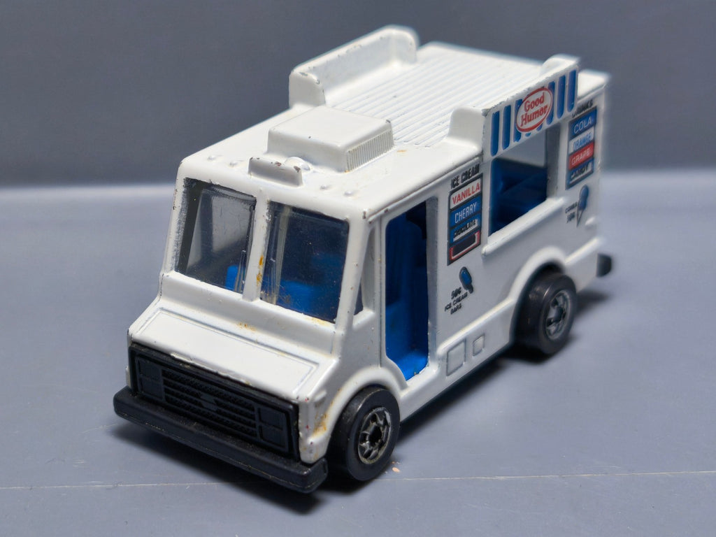 Hot Wheels Good humour truck  1986 version popcycle noirci  (A25)