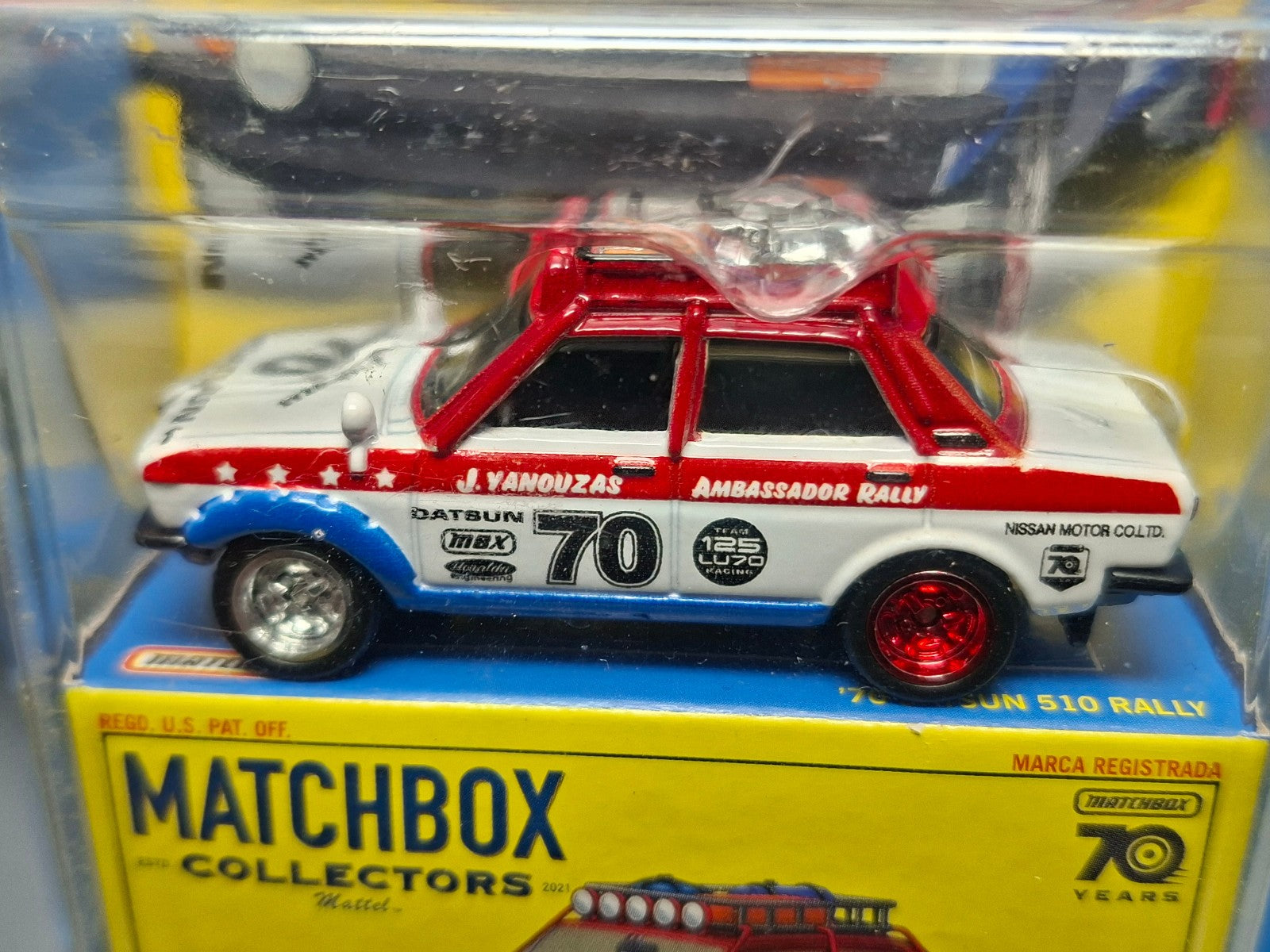 Matchbox  Collectors  '70 Datsun 510 rally     (NG76)