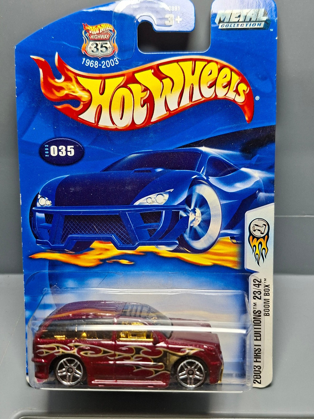 Hot Wheels First Editions Boom Box 2003-035  (CP11)