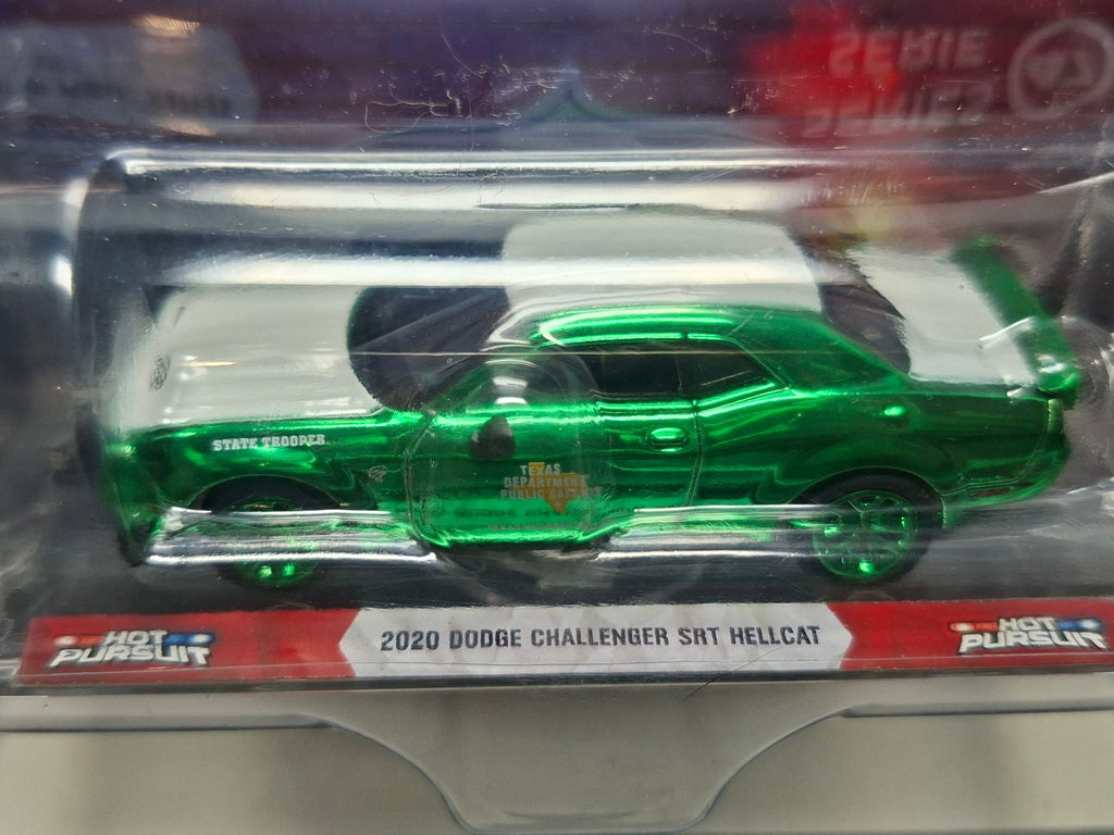 Greenlight Chase GC Hot pursuit 2020 dodge Challenger srt hellcat Texas  (NG83)