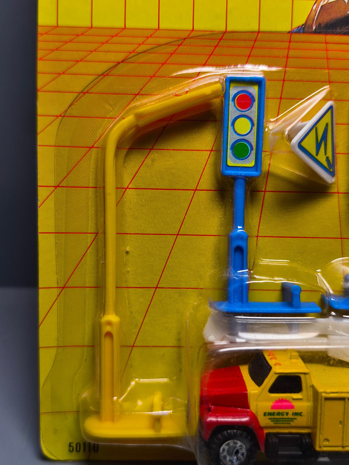 Matchbox 1991 Action pack construction Utility truck   (CT04)
