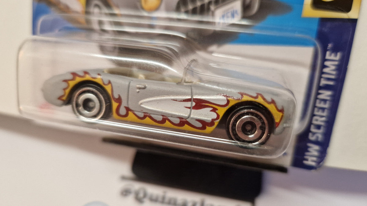 Hot Wheels Barbie 1956 corvette   2024-029  (CP19)