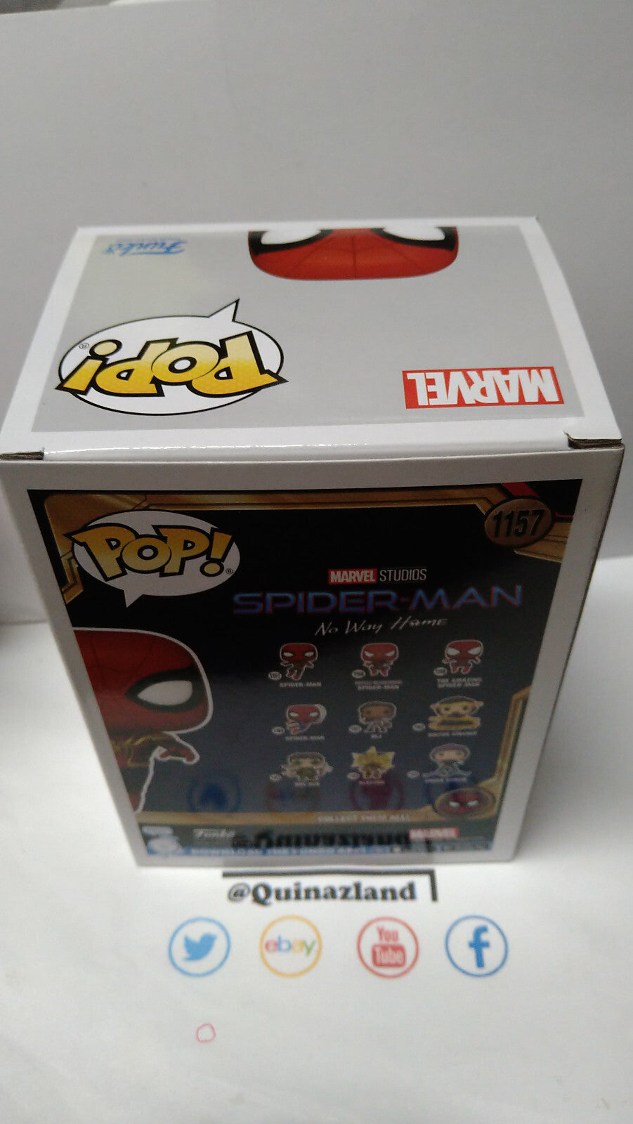Funko Pop! SPIDER-MAN NO WAY HOME  Marvel N° 1157 Spider-Man   (F17)