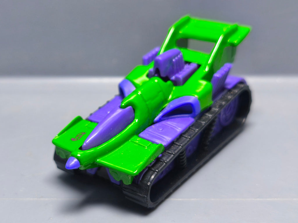Hot Wheels 1996 mainline 205 Treadator version verte foncée  (A36)