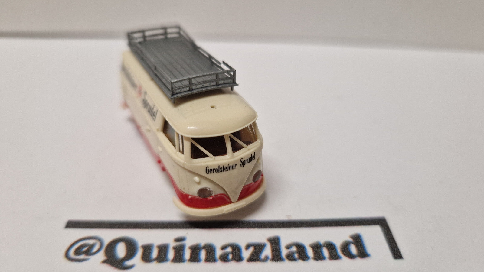 Brekina 1/87 Volkswagen T1 gerolsteiner sprudel  ⚠️ manque panneau public  (A05)