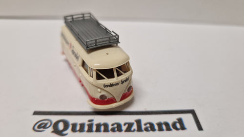 Brekina 1/87 Volkswagen T1 gerolsteiner sprudel  ⚠️ manque panneau public  (A05)