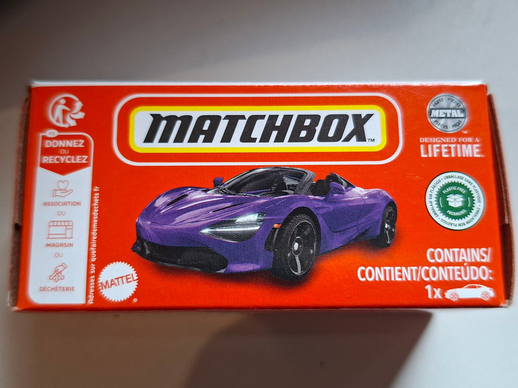 Matchbox 2019 McLaren 720s Spider 85/100 (NP27)