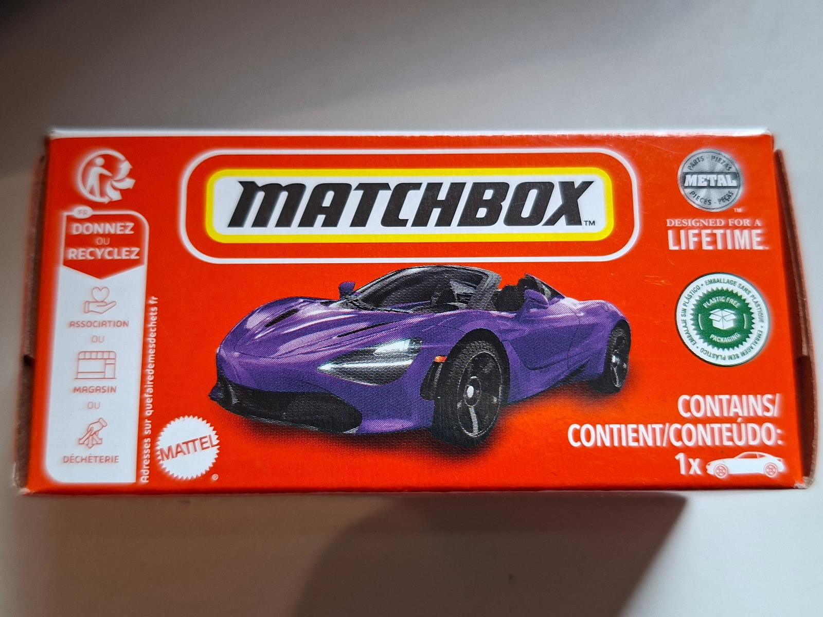Matchbox 2019 McLaren 720s Spider 85/100 (NP27)