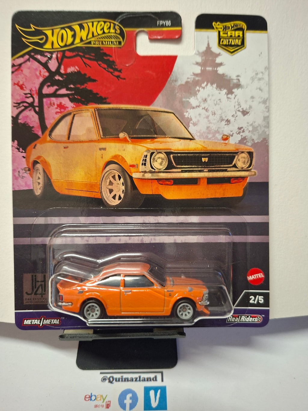 Hot Wheels 2024 Japan Historics 4  '72 Toyota Corolla Levin   (NG27)