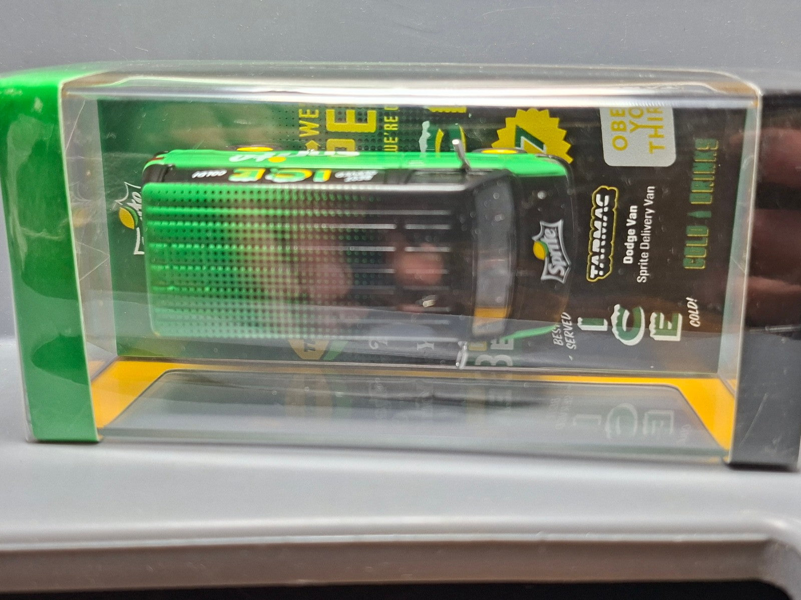 Tarmac Dodge Van Sprite Delivery Van, black/green (NP15)