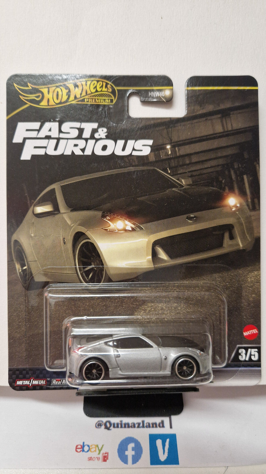 Hot Wheels  Fast & Furious  Nissan 370Z   (NG46)